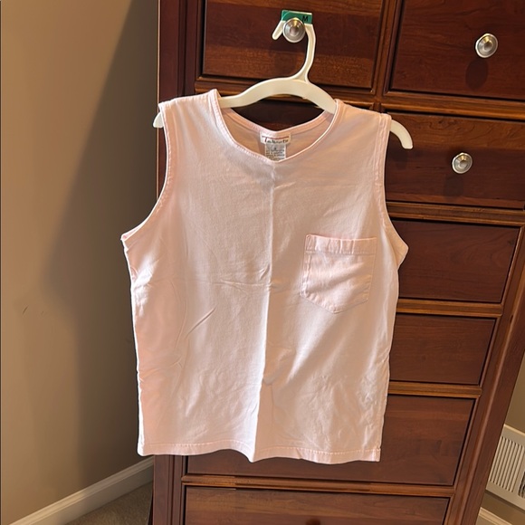 Talbots Tops - Talbots Pink Tank Top, size small, has front pocket, sleeveless, 100% cotton